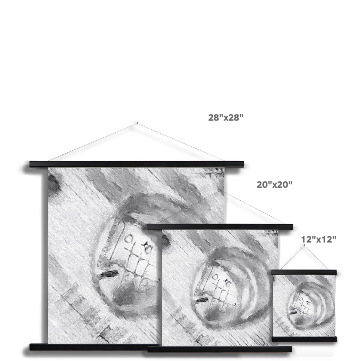 Head Fine Art Print with Hanger