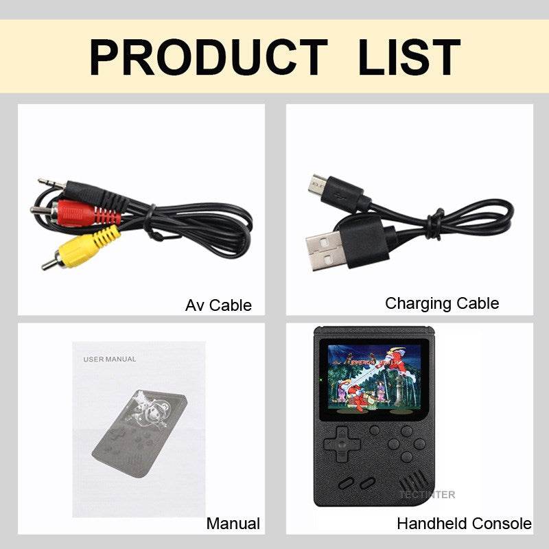 Retro Portable Mini Handheld Video Game Console - Concordia Style Boutique