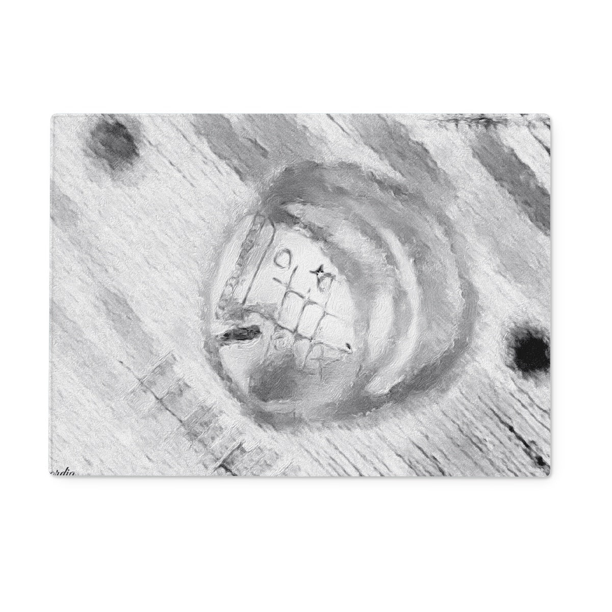 Head Glass Chopping Board - Premium Homeware from Prodigi - Just $19.97! Shop now at Concordia Style Boutique