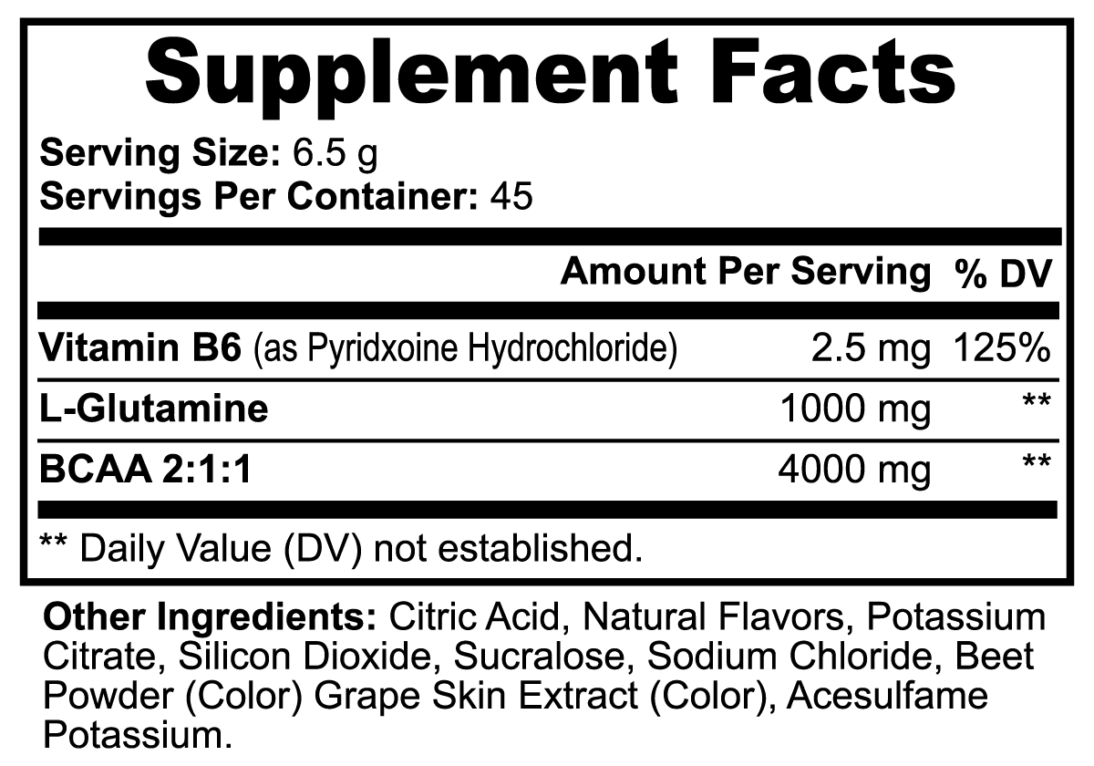 BCAA Post Workout Powder (Honeydew/Watermelon) - Concordia Style Boutique