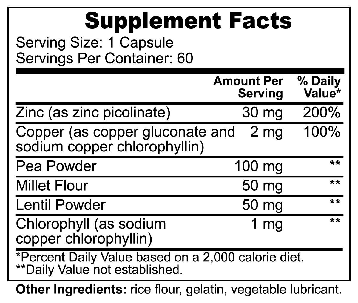 Zinc Picolinate - Premium Vitamins & Minerals from Concordia Style Boutique - Just $21! Shop now at Concordia Style Boutique