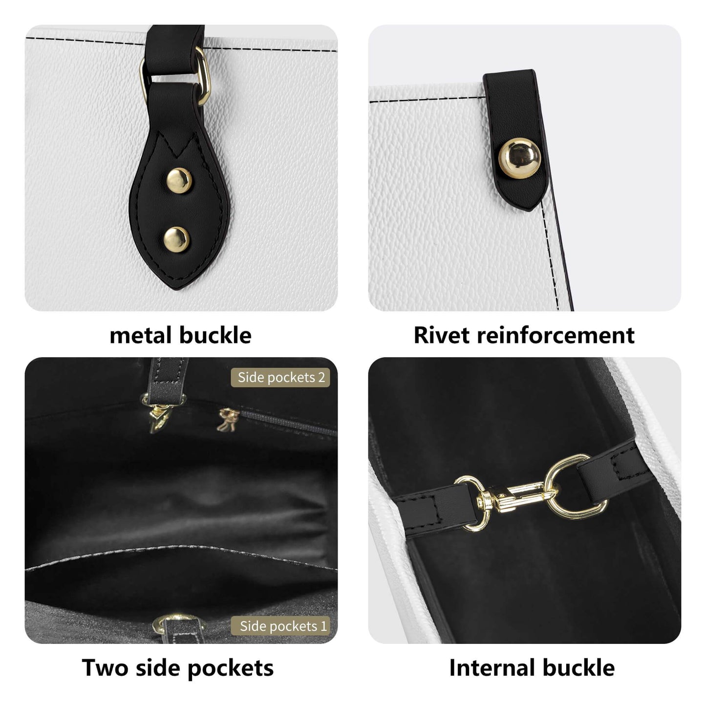 Luxury Women PU Tote Bag - Concordia Style Boutique