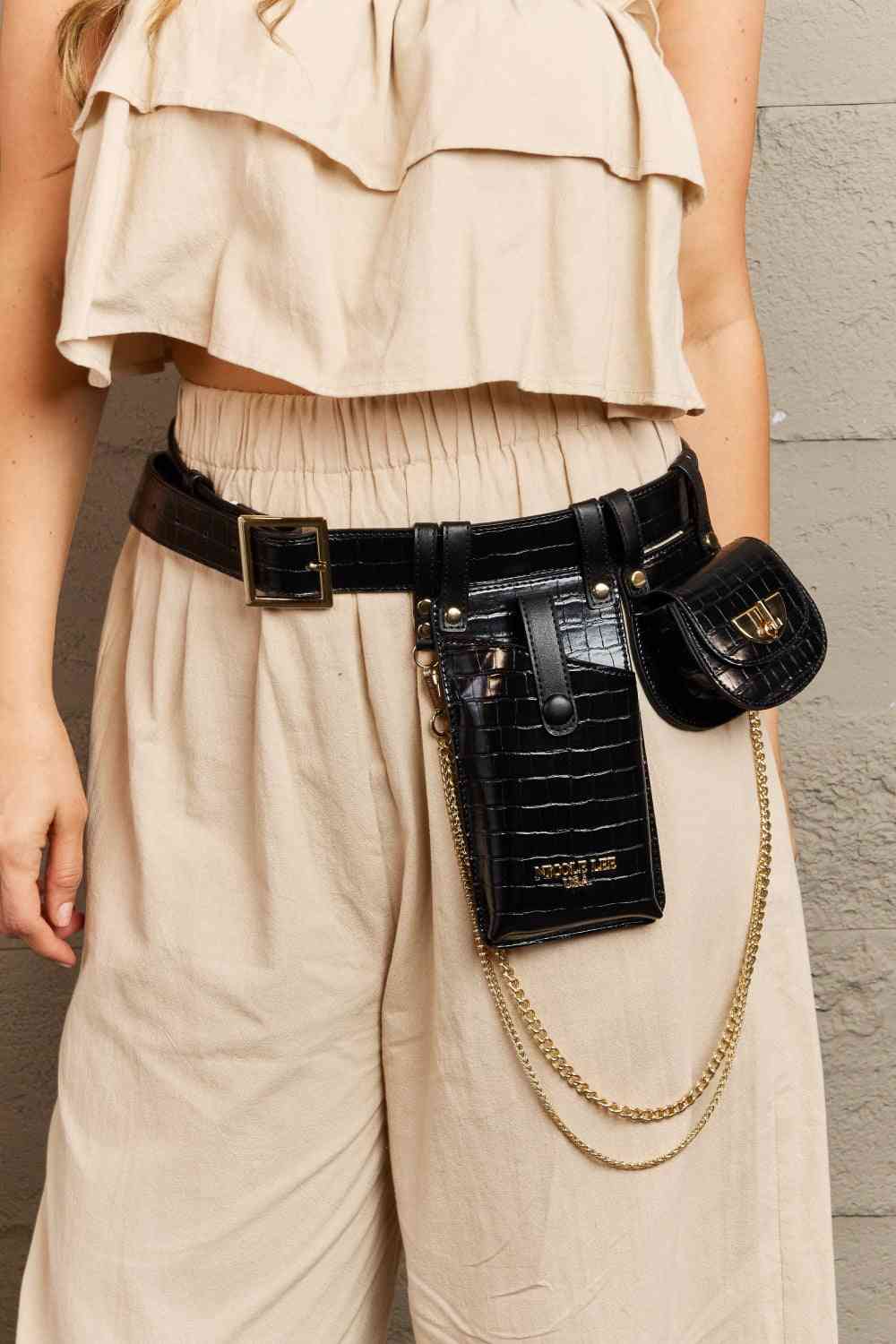 Nicole Lee USA Aurelia Belt Bag - Premium from Trendsi - Just $36! Shop now at Concordia Style Boutique