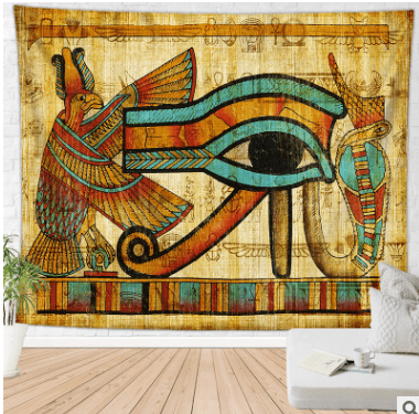 Transform Your Space with an Abstract Egypt-Style Tapestry – A Stunning Blend of Art & Culture! - Concordia Style Boutique