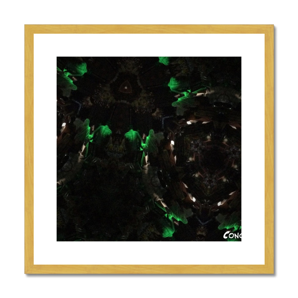 Nightlife Antique Framed & Mounted Print