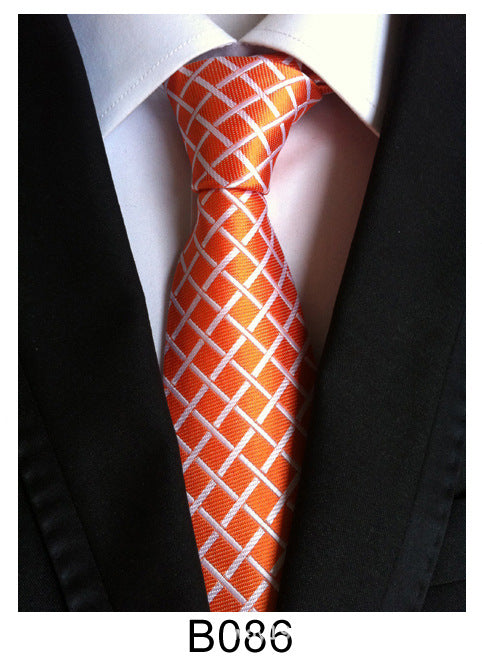 Factory Tie Polyester Jacquard Tie Men's Casual Formal Wear Professional Business Tie Spot Supply