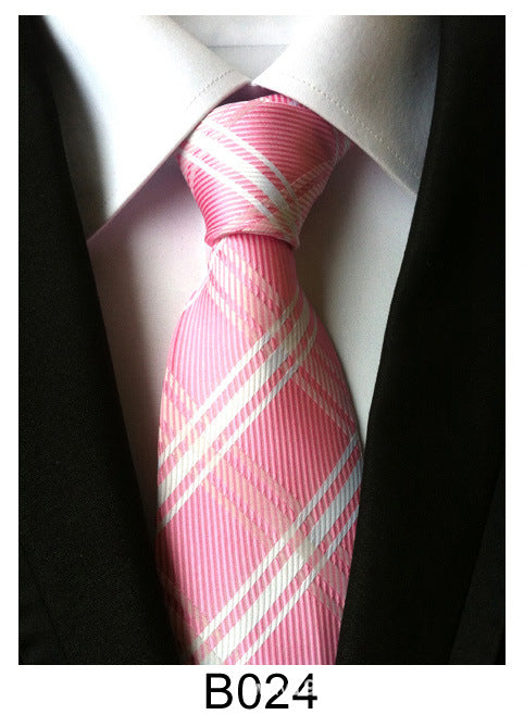 Factory Tie Polyester Jacquard Tie Men's Casual Formal Wear Professional Business Tie Spot Supply