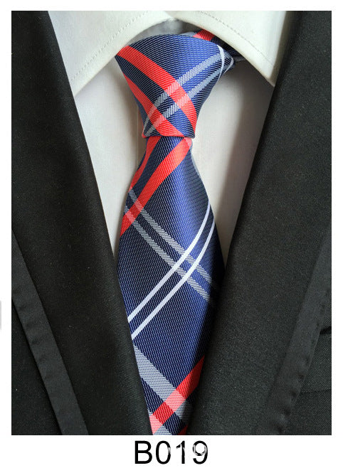 Factory Tie Polyester Jacquard Tie Men's Casual Formal Wear Professional Business Tie Spot Supply