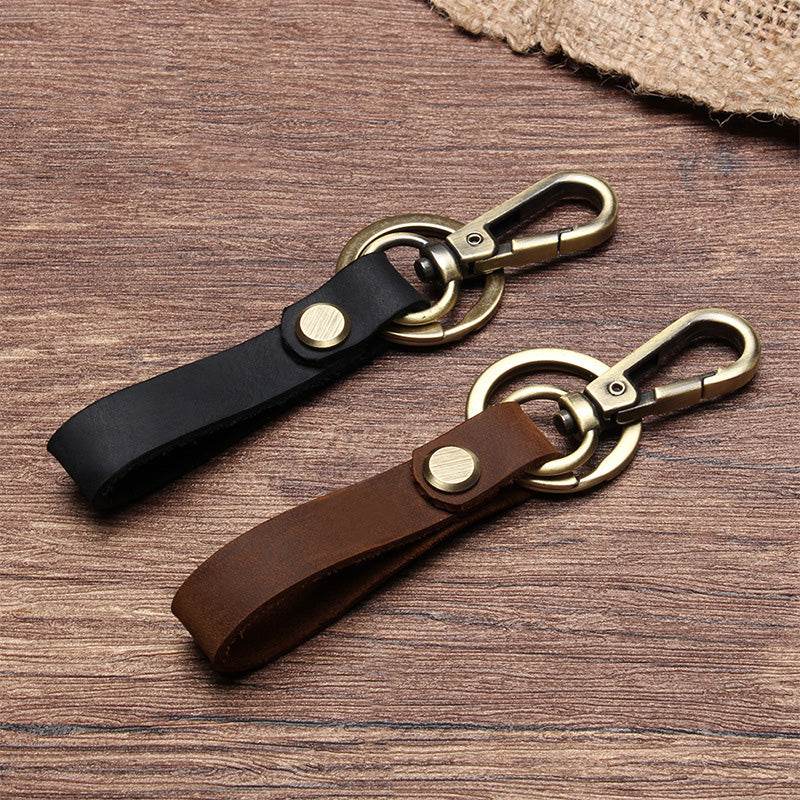 Handmade Cowhide Keychain - Concordia Style Boutique