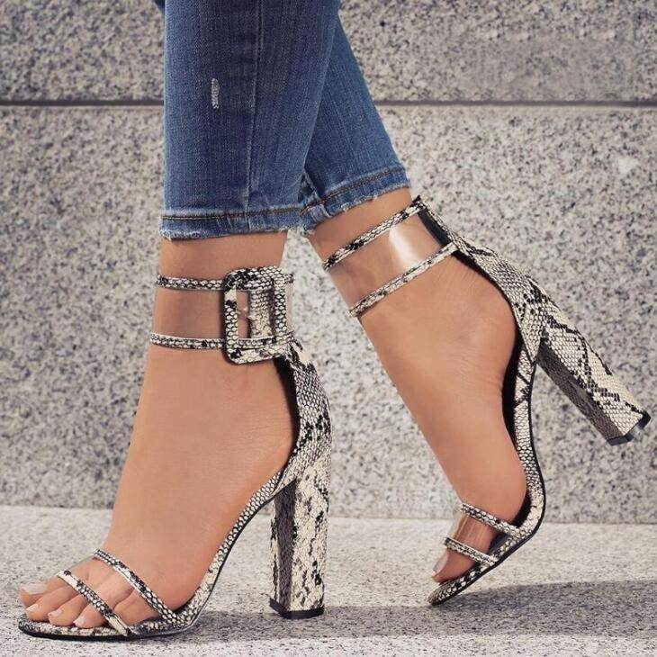 Women's Comfortable Hollow High Heels Sandals - Concordia Style Boutique