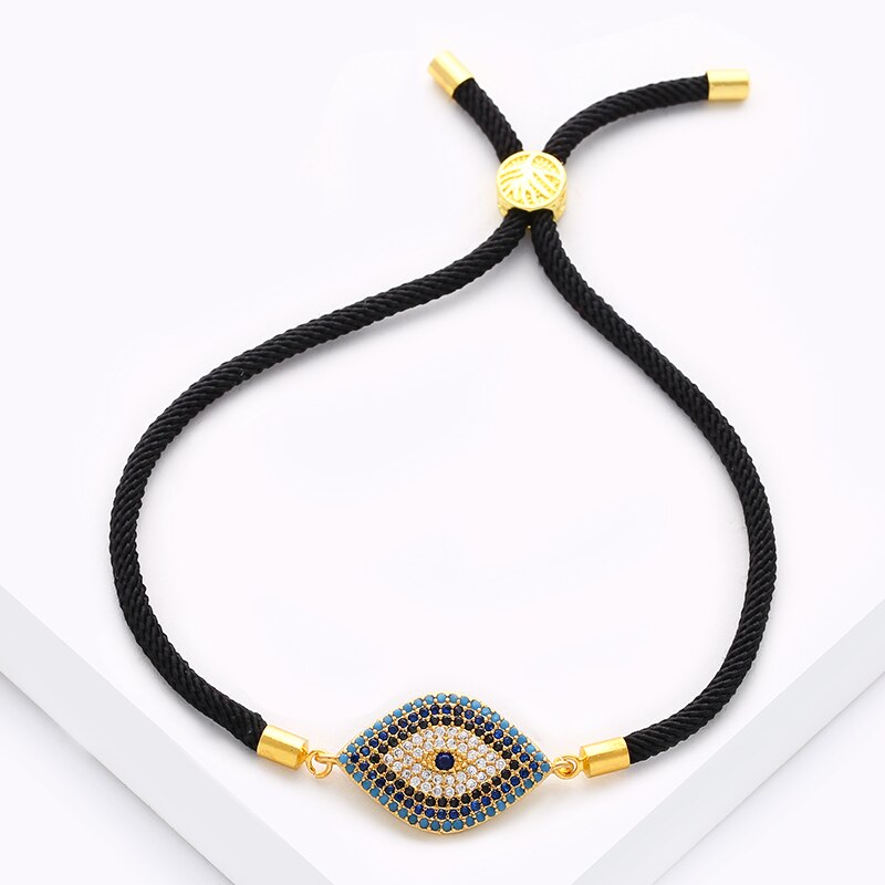 Turkish Evil Eye Design Gold Bracelets for Women - Concordia Style Boutique