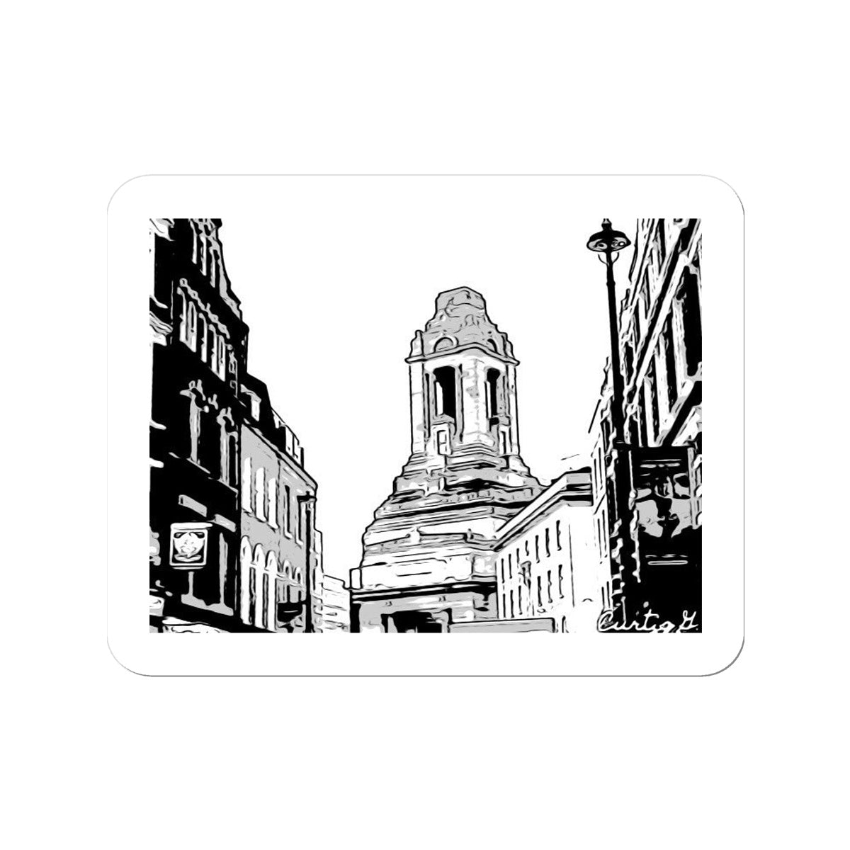 A Grand Place Sticker - Premium Stickers from Prodigi - Just $1.33! Shop now at Concordia Style Boutique