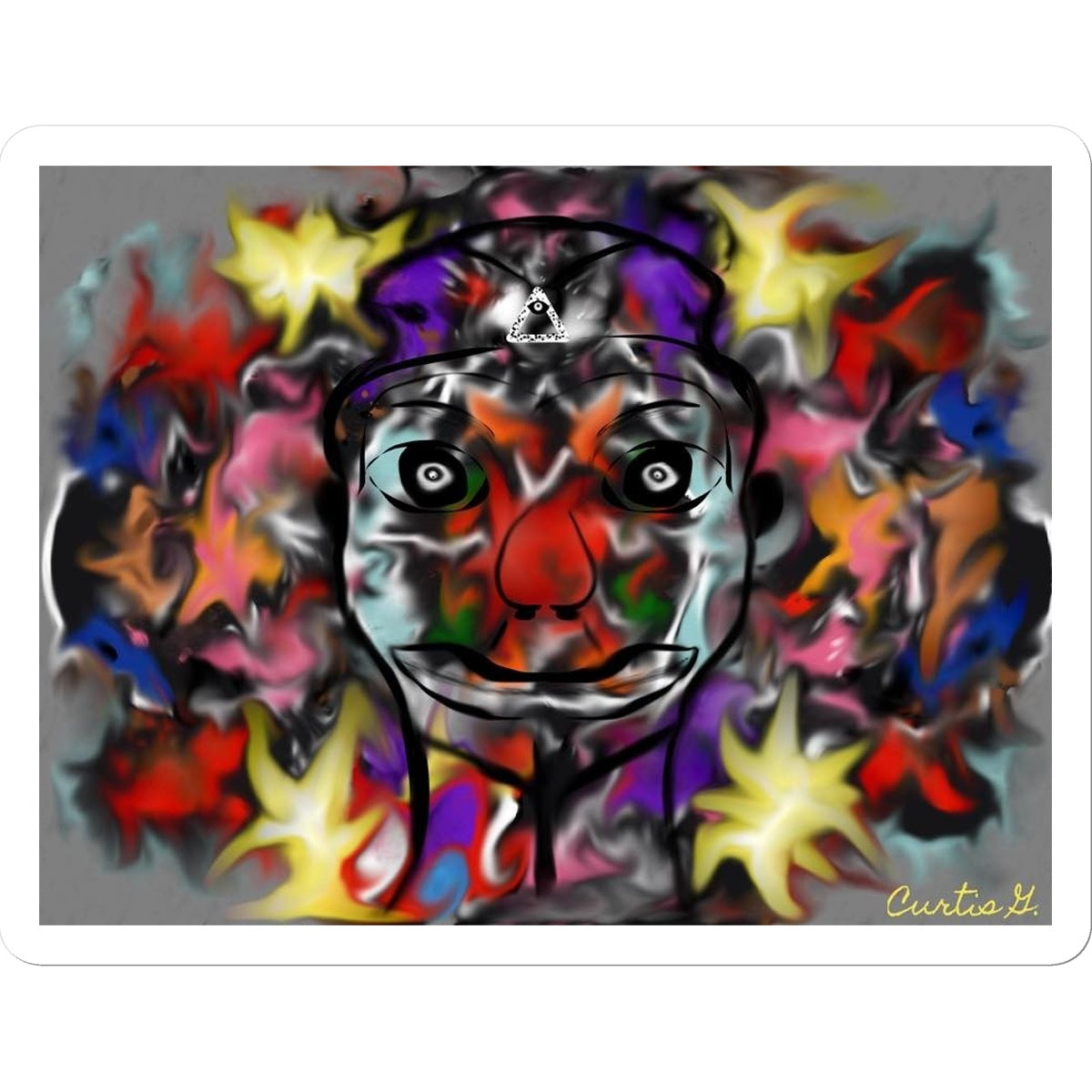 Tears of a Clown Sticker - Premium Stickers from Prodigi - Just $1.33! Shop now at Concordia Style Boutique