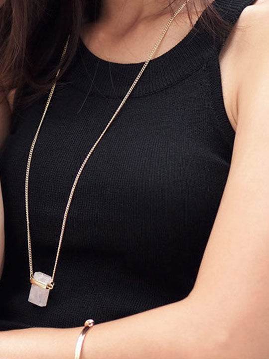 The Crystal Healer Energy Charged Necklace - Concordia Style Boutique