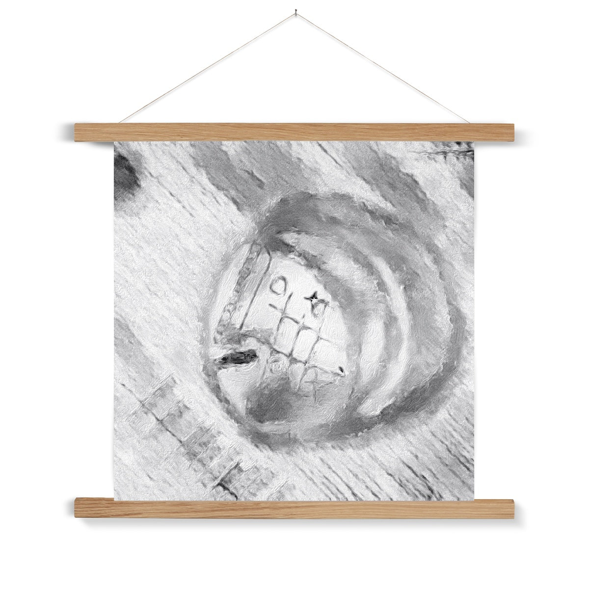 Head Fine Art Print with Hanger