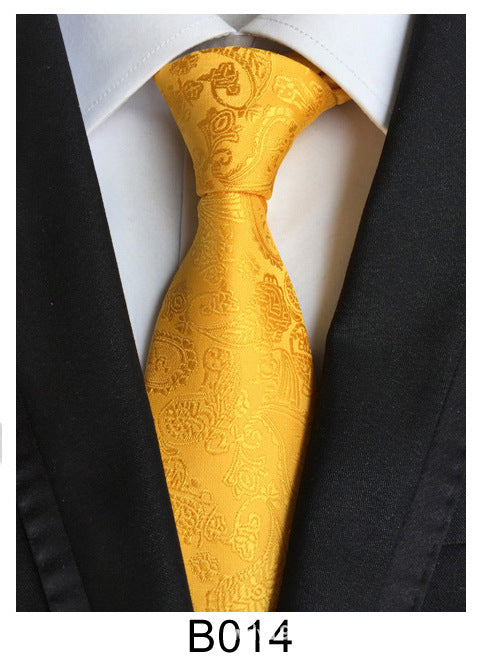 Factory Tie Polyester Jacquard Tie Men's Casual Formal Wear Professional Business Tie Spot Supply