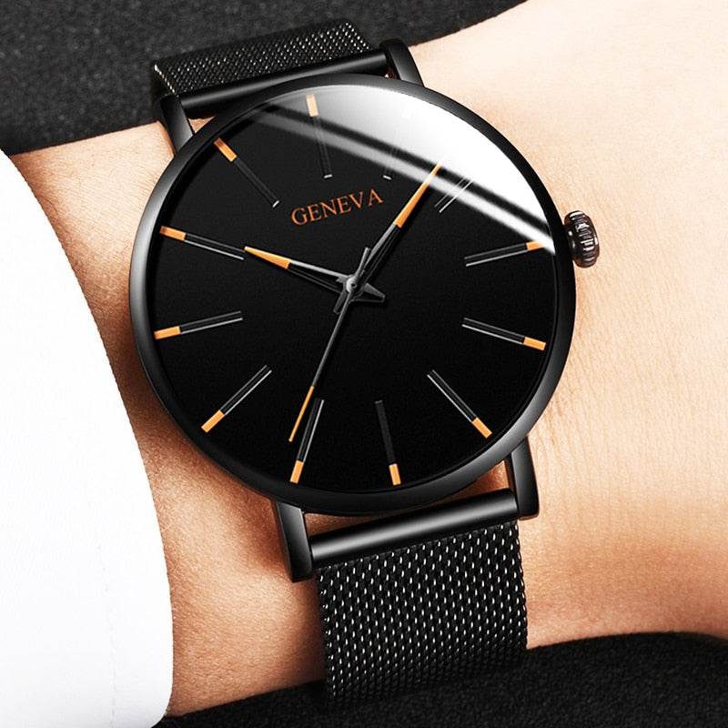 Minimalist Stainless Steel Mens Watch - Concordia Style Boutique