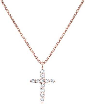 PAVOI 14K Gold Plated Cross Necklace for Women | Cross Pendant | Gold Necklaces for Women - Concordia Style Boutique