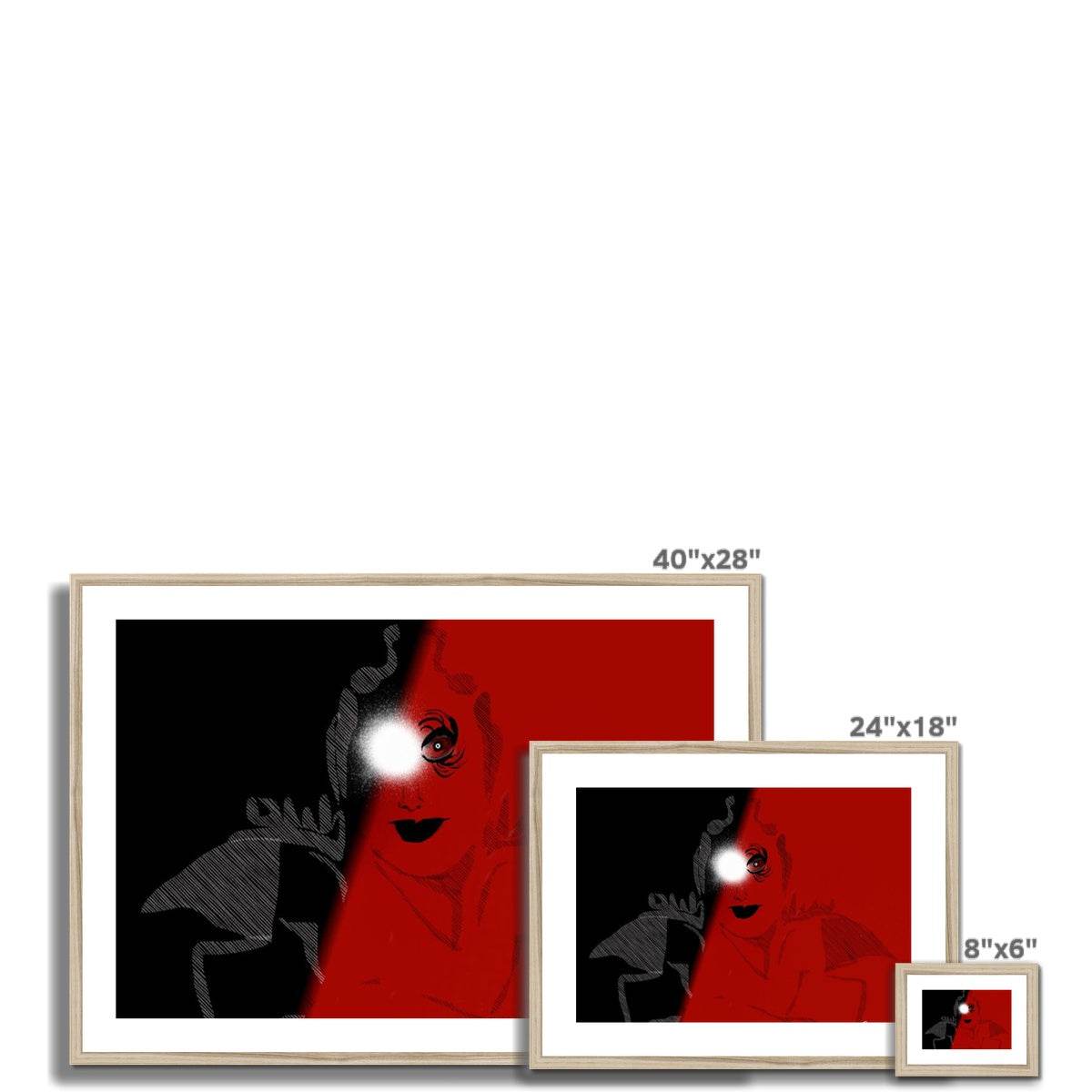 I See You Framed & Mounted Print - Concordia Style Boutique