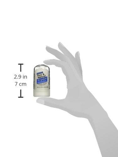 Deodorant Stone Pure and Natural Crystal Mini Stick, 2.125 Ounce - Concordia Style Boutique