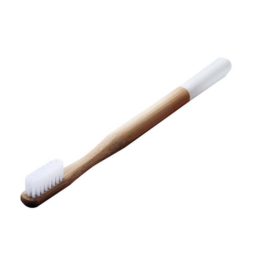 Eco-Friendly Natural Bamboo Charcoal Toothbrush Soft Bristle Wooden Handle Adult Teeth Clean Travel Tooth Brush - Concordia Style Boutique
