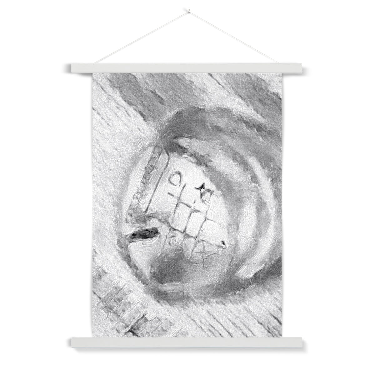 Head Fine Art Print with Hanger