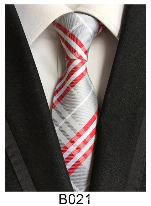 Factory Tie Polyester Jacquard Tie Men's Casual Formal Wear Professional Business Tie Spot Supply