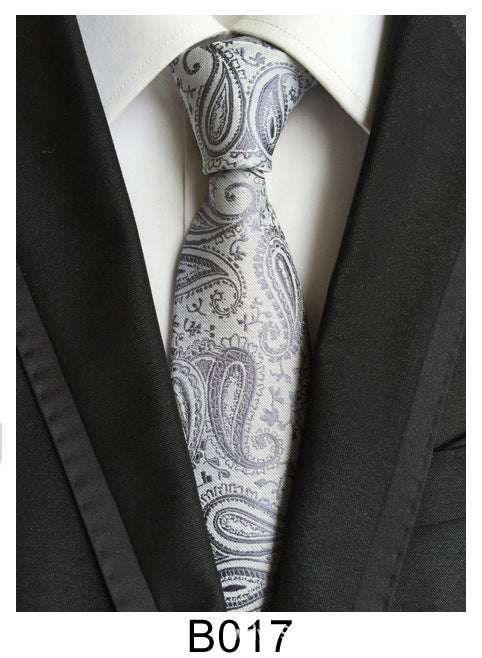Factory Tie Polyester Jacquard Tie Men's Casual Formal Wear Professional Business Tie Spot Supply