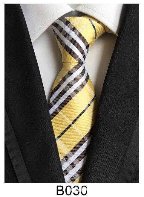 Factory Tie Polyester Jacquard Tie Men's Casual Formal Wear Professional Business Tie Spot Supply