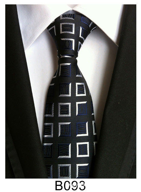 Factory Tie Polyester Jacquard Tie Men's Casual Formal Wear Professional Business Tie Spot Supply