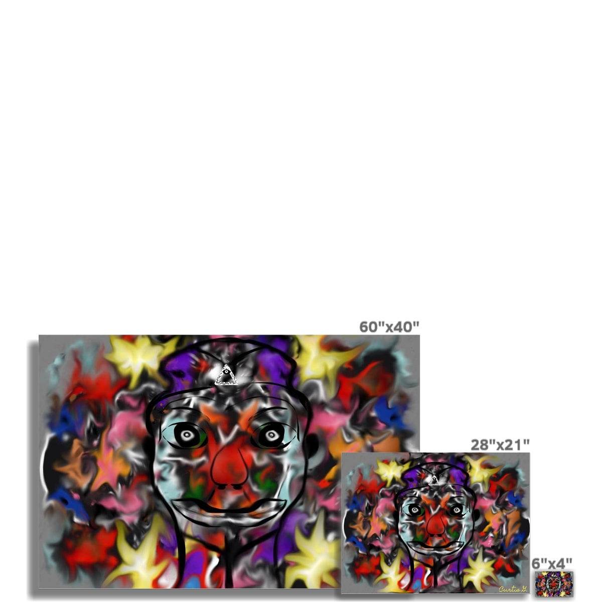 Tears of a Clown Wall Art Poster - Concordia Style Boutique