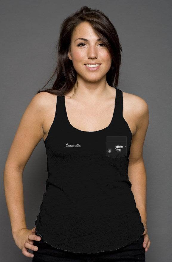 Racerback Tank - Hungry Like A Wolf - Concordia Style Boutique