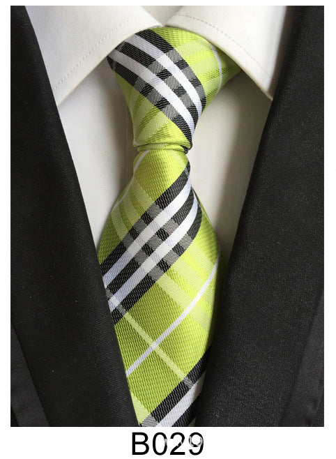 Factory Tie Polyester Jacquard Tie Men's Casual Formal Wear Professional Business Tie Spot Supply