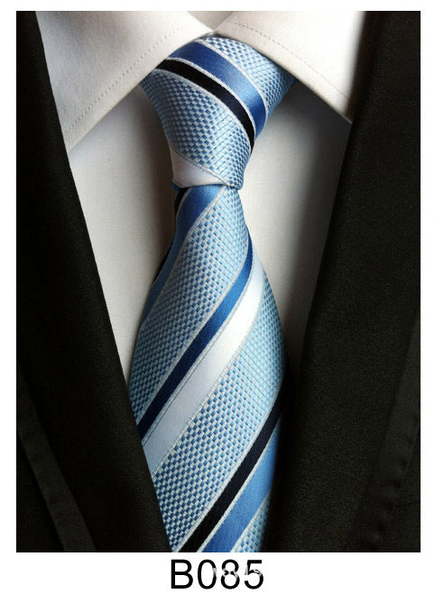 Factory Tie Polyester Jacquard Tie Men's Casual Formal Wear Professional Business Tie Spot Supply