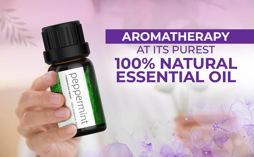 Essential Oils by PURE AROMA 100% Pure Oils kit- Top 6 Aromatherapy Oils Gift Set-6 Pack, 10ML(Eucalyptus, Lavender, Lemon Grass, Orange, Peppermint, Tea Tree) - Concordia Style Boutique