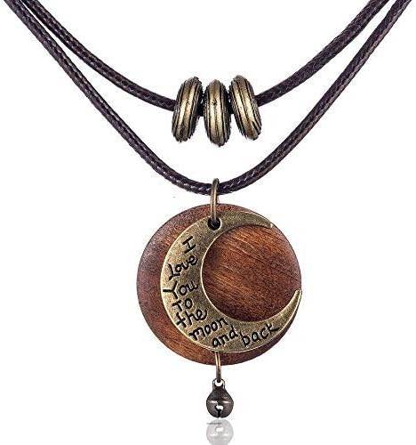 Wooden Choker Chunky Pendant Necklaces - Concordia Style Boutique
