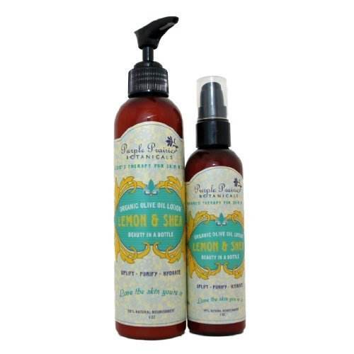 Lemon & Shea Organic Olive Oil Lotion 4 oz - Concordia Style Boutique