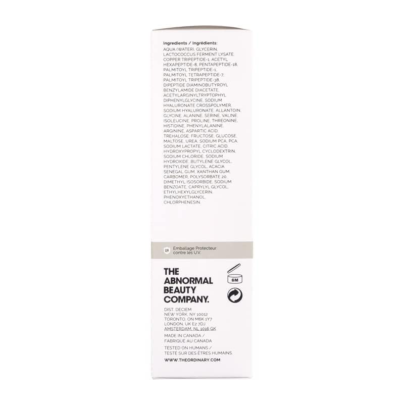 The Ordinary "Buffet" + Copper Peptides 1% 1 oz/ 30 mL - Premium from Concordia Style Boutique - Just $37.88! Shop now at Concordia Style Boutique
