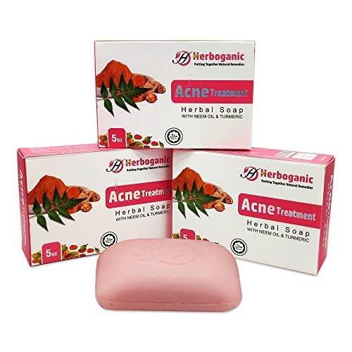 Turmeric Herbal Soap & a Lot More | For Cleansing & Moisturization | 5 Ounces Large Bar ((Pack of 1) - Concordia Style Boutique