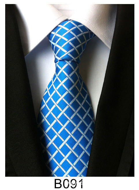 Factory Tie Polyester Jacquard Tie Men's Casual Formal Wear Professional Business Tie Spot Supply