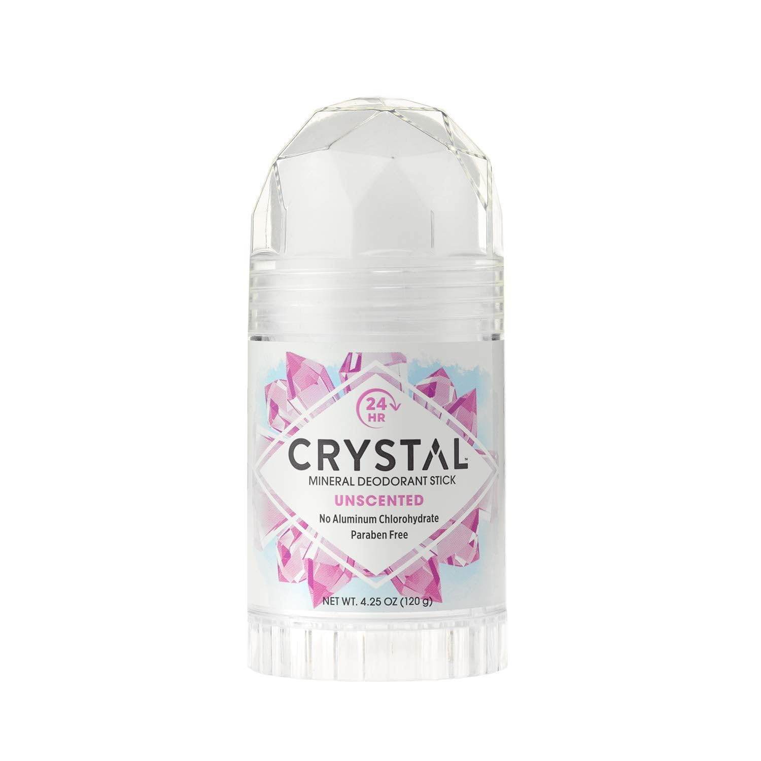 CRYSTAL Deodorant Stick , Unscented, 4.25 Ounce, White - Concordia Style Boutique