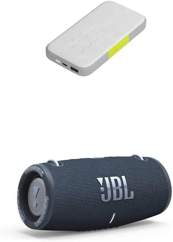 JBL Xtreme 3 - Portable Bluetooth Speaker, powerful sound and deep bass, IP67 waterproof, 15 hours of playtime, powerbank, PartyBoost for multi-speaker pairing (Blue) - Concordia Style Boutique
