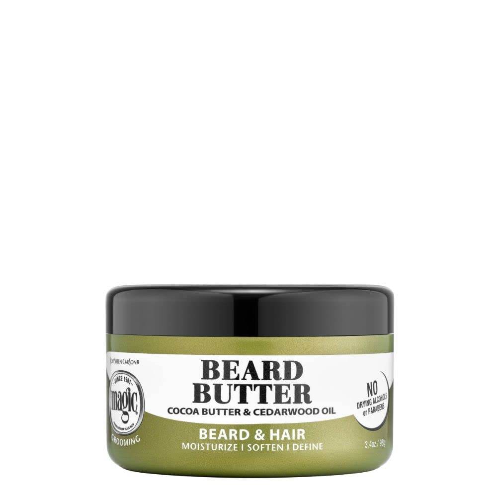 Men's Grooming Conditioning Beard Butter With Cocoa Butter and Cedarwood Oil, Moisturizes, Softens and Define With No Drying Alcohol, 3.5 ounces - Concordia Style Boutique