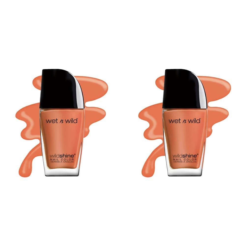 Wet n Wild Nail Polish - Wild Shine, Orange Blazed - Concordia Style Boutique