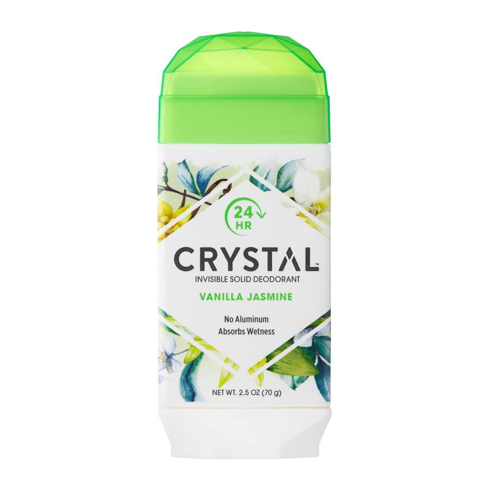 Crystal Invisible Solid Deodorant- Body Deodorant, Chamomile and Green Tea, 2.5 Ounce - Concordia Style Boutique