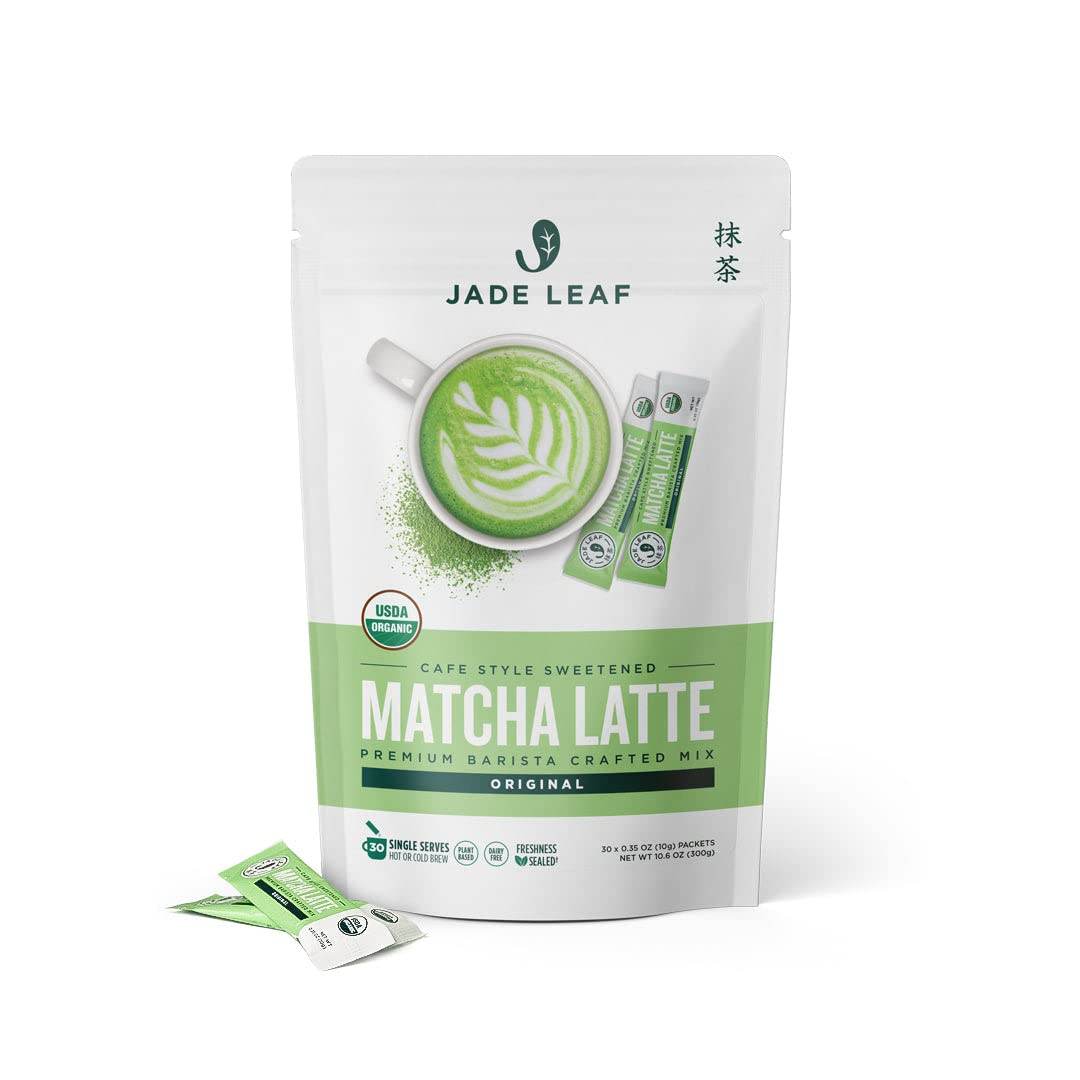 Jade Leaf Matcha Organic Green Tea Powder - Culinary Grade Premium Second Harvest - Authentic Japanese Origin (1.06 Ounce Pouch) - Concordia Style Boutique