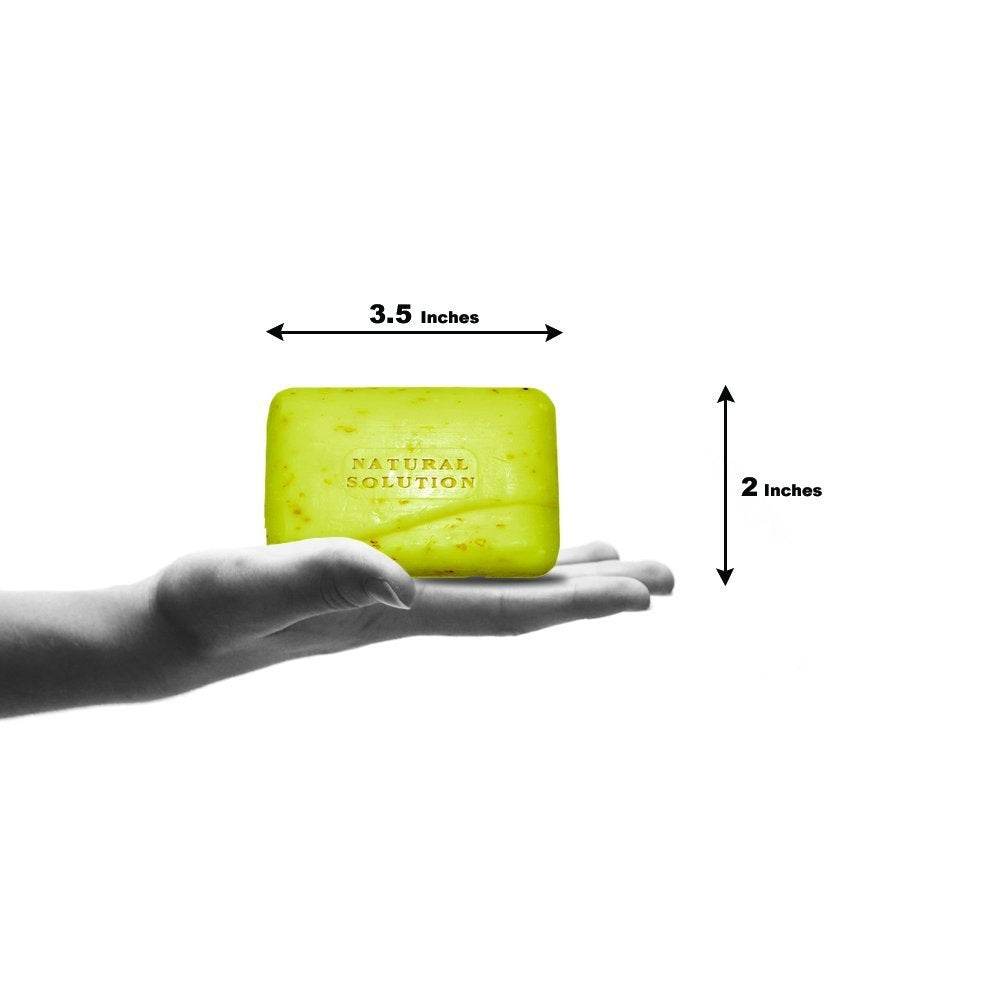 Natural Solution Pink Salt Body & Face Bar, Moisturizing and Nourishing Soap Bar with Organic Shea Butter - 150 g - Concordia Style Boutique