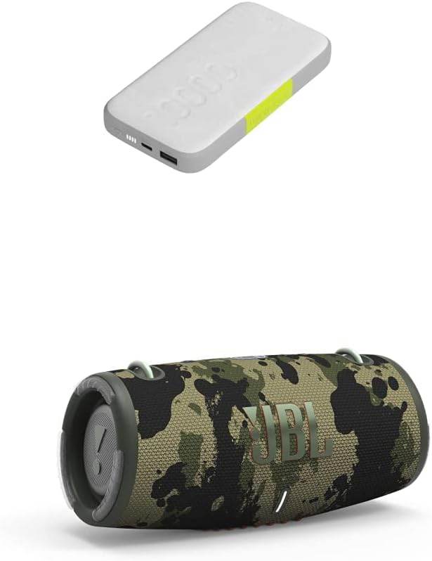 JBL Xtreme 3 - Portable Bluetooth Speaker, powerful sound and deep bass, IP67 waterproof, 15 hours of playtime, powerbank, PartyBoost for multi-speaker pairing (Blue) - Concordia Style Boutique