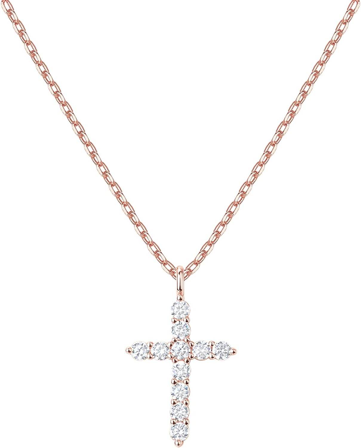 PAVOI 14K Gold Plated Cross Necklace for Women | Cross Pendant | Gold Necklaces for Women - Concordia Style Boutique