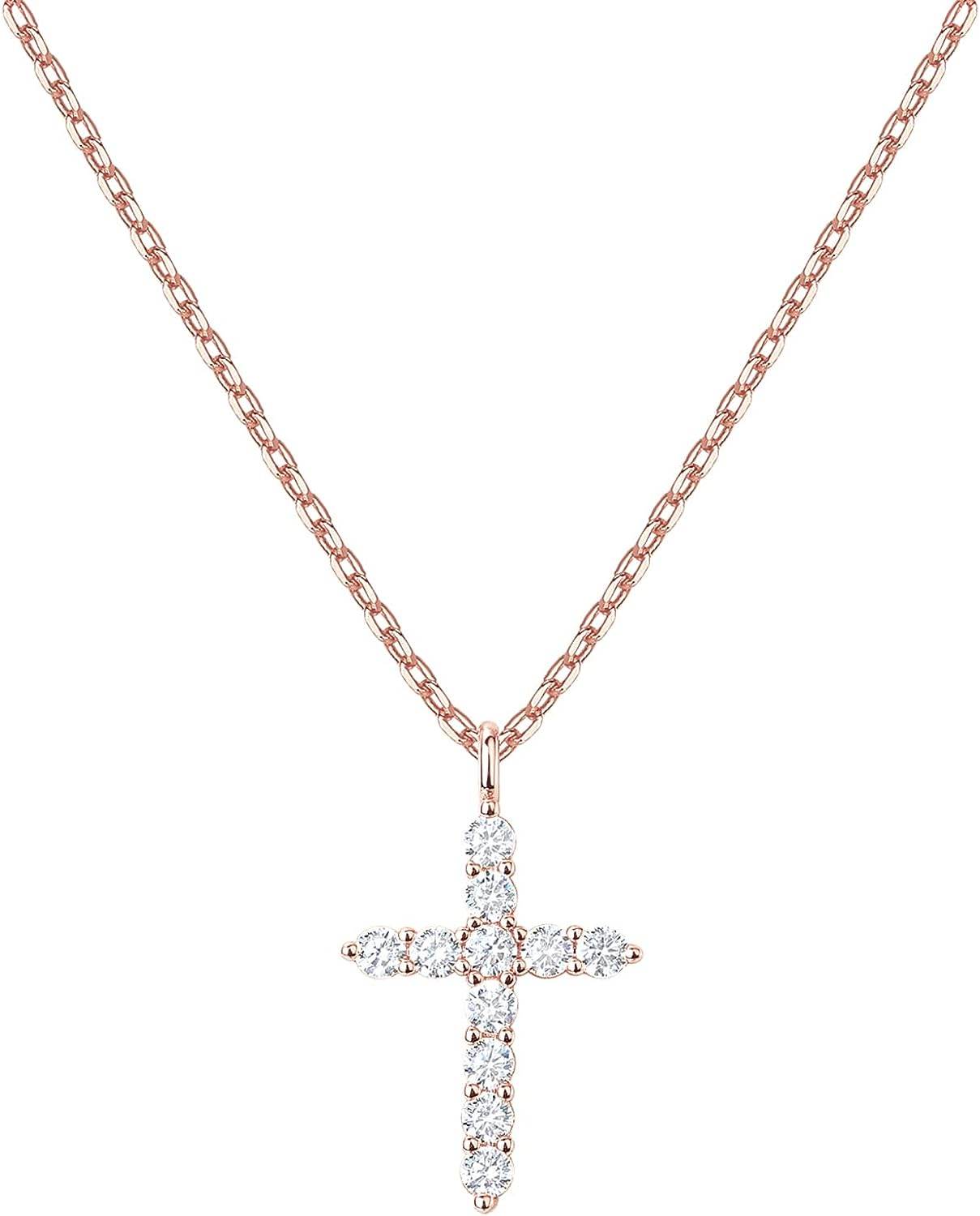 PAVOI 14K Gold Plated Cross Necklace for Women | Cross Pendant | Gold Necklaces for Women - Concordia Style Boutique